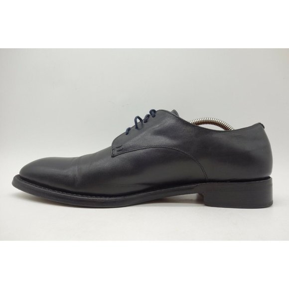 Jack Erwin Spain Black Leather Lace Up Dress Oxfords Shoes Men\'s 10.5 main image 4